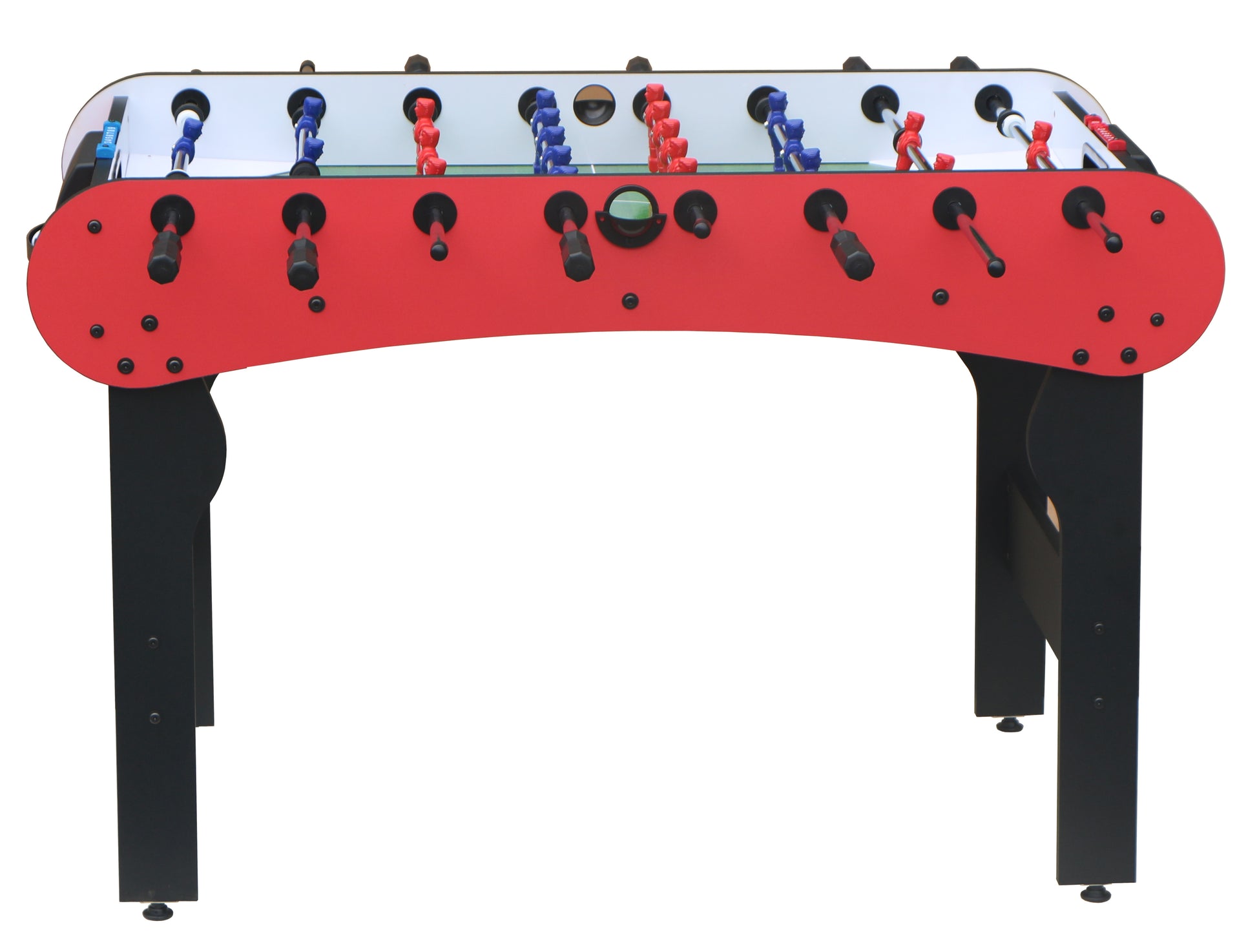 5Ft Soccer Table,Foosball Table,Football Table,Game Table, Table Soccer,Table Football,Children'S Game Table,Table Games,Indoor Games Balls Sports White Red Without Adjustable Weight Dining Room