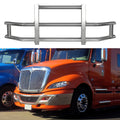 Stainless Steel Deer Guard Bumper For International Prostar 2008 2016 With Brackets Chrome Stainless Steel