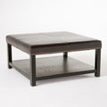 Kd Coffee Table Brown Pu