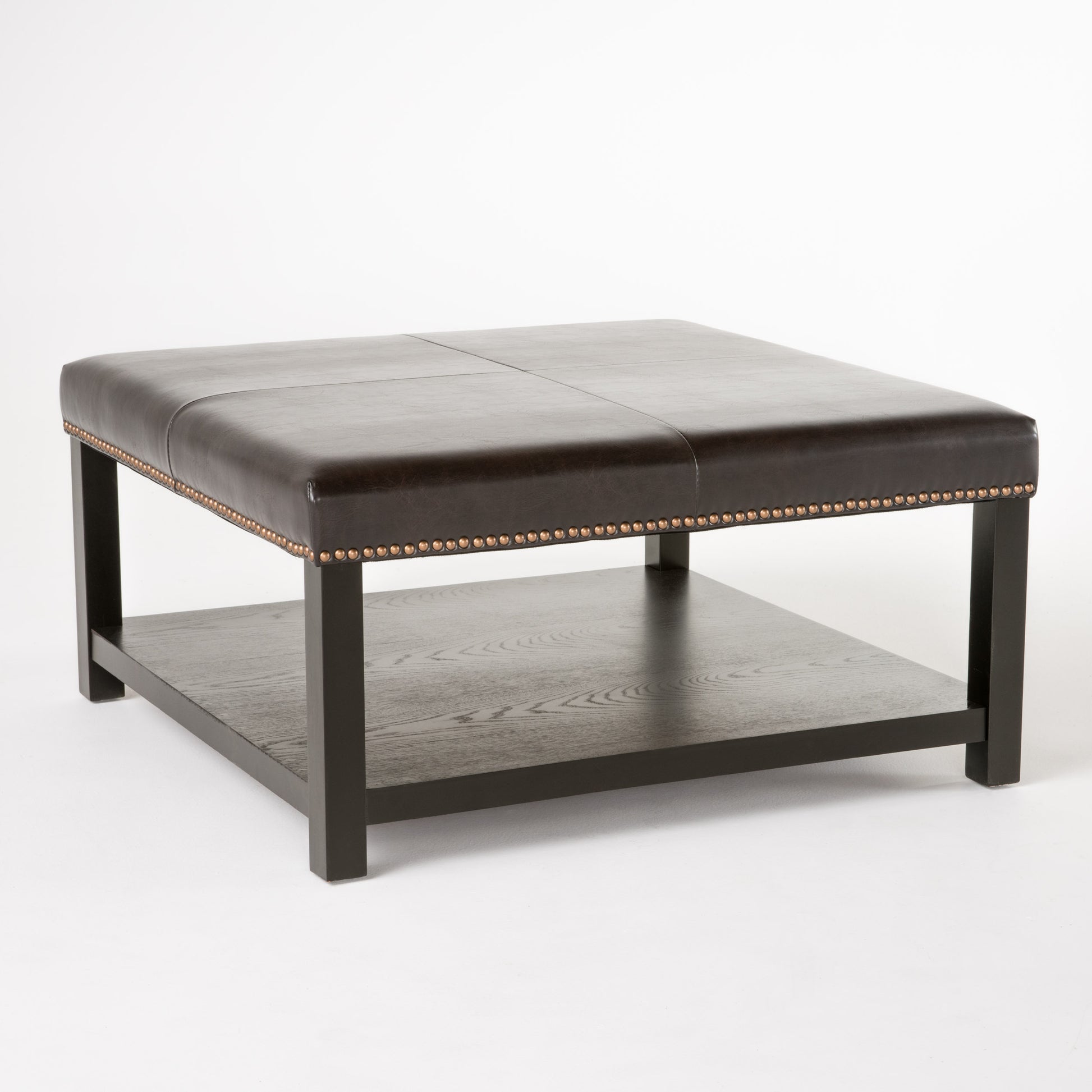 Kd Coffee Table Brown Pu