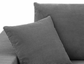 Sectional Couch Corduroy Covers 2 Pcs L Shape Sectional Sofa Couches For Living Room, Bedroom, Salon, 2 Pc Free Combination,Grey. Gray Corduroy 3 Seat