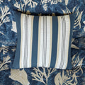 7 Piece Cotton Sateen Comforter Set Blue Queen Queen Blue Polyester
