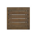 C Shape End Table Grey Grey Acacia Wood
