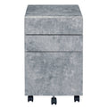Silver 3 Drawer File Cabinet Filing Cabinets 3 4 Drawers Silver Office Drawers Included Industrial Wood