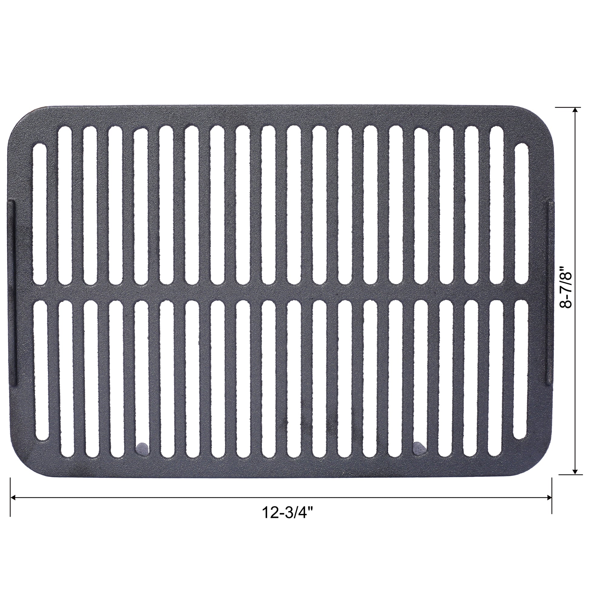 Oval Cast Iron Grill Outdoor, Portable Charcoal Grill And Tabletop Cast Iron Set 100% Cast Iron, Enameled, Durable, Small Charcoal Grill, Camping Stove, Hibachi Grill Black Iron