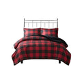 Faux Wool To Faux Fur Down Alternative Comforter Set Twin Multicolor Polyester