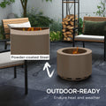 Outsunny Smokeless Fire Pit, 19