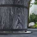 Outsunny Smokeless Fire Pit With Fireproof Mat, 20