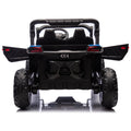 24V Two Seater Kids Ride On Utv W Parents Remote Control,Four Wheel Suspension,Slow Start,Large Wheel Design,Anti Collision Bar,Storage Space,Music,Usb,Bluetooth,Volume Control,Led Lights For Kids 3