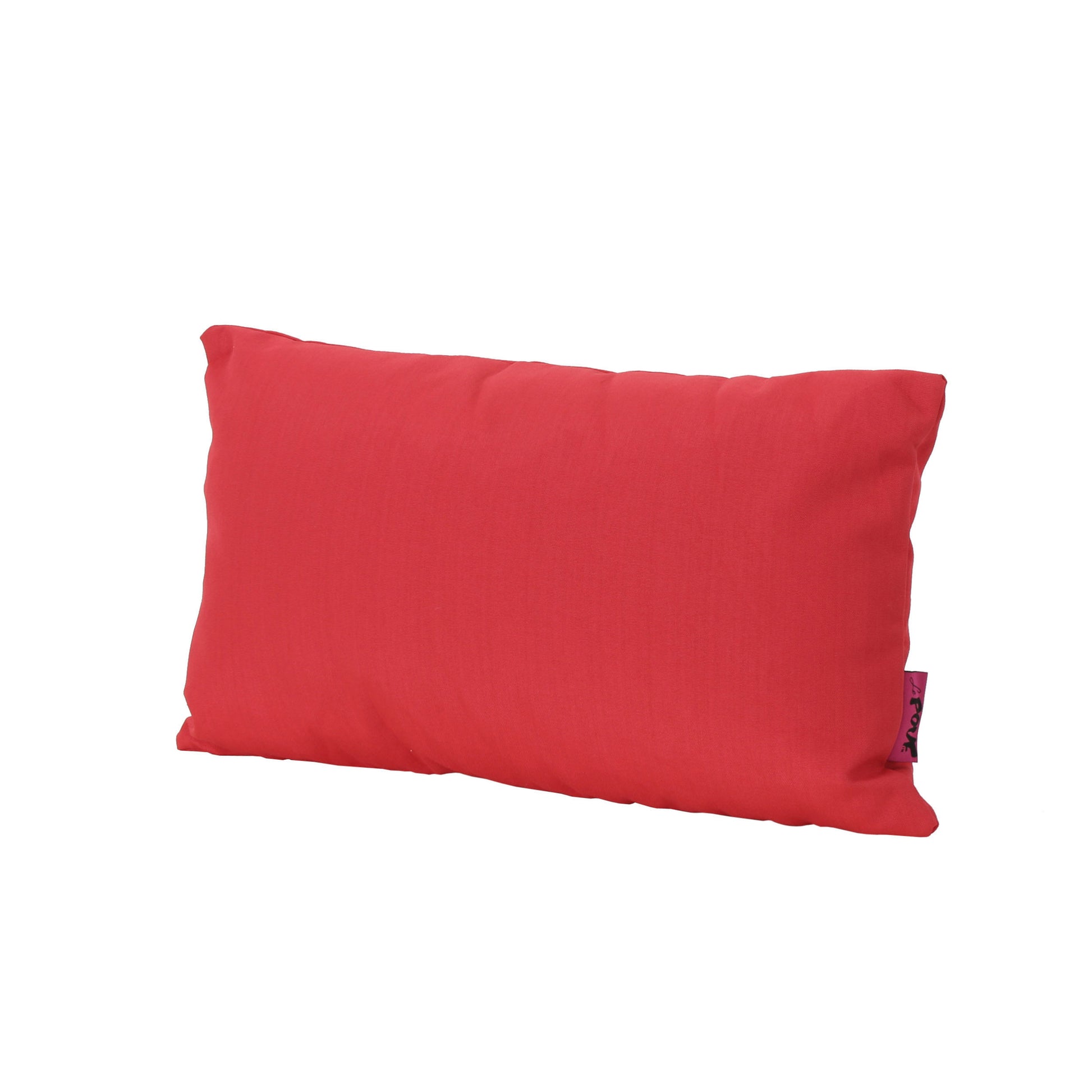 Coronado Rectangular Pillow Red Fabric