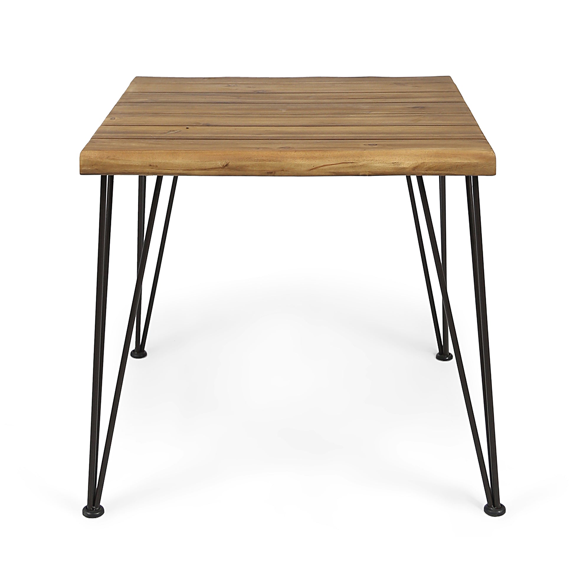 Zion Industrial Wood And Metal 32.5 Teak Wood
