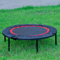 40 Inch Mini Exercise Trampoline For Adults Or Kids Indoor Fitness Rebounder Trampoline With Safety Pad Max Black Steel