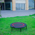 40 Inch Mini Exercise Trampoline For Adults Or Kids Indoor Fitness Rebounder Trampoline With Safety Pad Max Black Steel