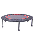 40 Inch Mini Exercise Trampoline For Adults Or Kids Indoor Fitness Rebounder Trampoline With Safety Pad Max Black Steel