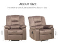 Power Lift Recliner Chair For Elderly Heavy Duty And Safety Motion Reclining Mechanism Fabric Sofa Living Room Chair Brown Cotton Fabric