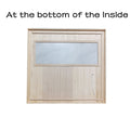 Two Person Far Infrared Hemlock Indoor Sauna Room Natural Solid Wood