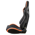 Racing Seat Black Vinyl