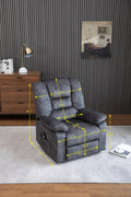 Recliners Lift Chair Relax Sofa Chair Livingroom Furniture Living Room Power Electric Reclining For Elderly Gray Fabric