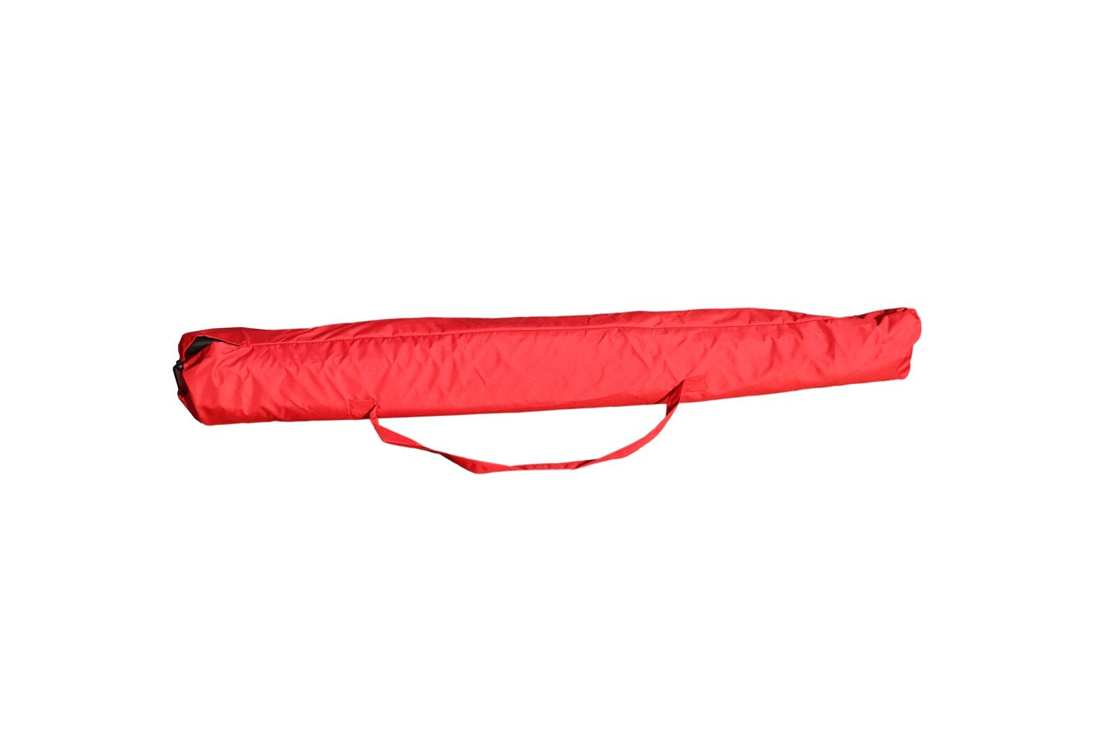 9' Pole Umbrella With Carry Bag, Red Red Polyester Aluminum