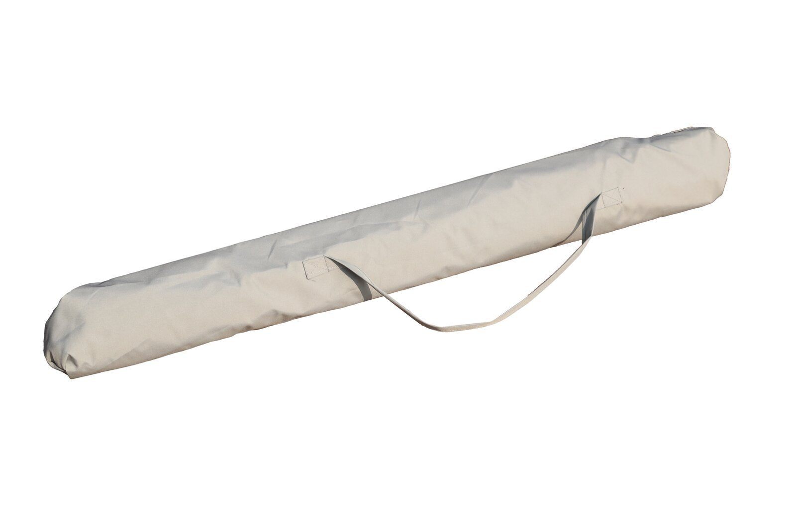 9' Pole Umbrella With Carry Bag, Gray Gray Polyester Aluminum