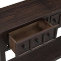 Rustic Entryway Console Table, 60