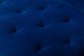 Coolmore Fashionable And Classic Style Chaise Lounge Chair Accent Chair For Living Room, Bedroom Navy Velvet Navy Foam Velvet