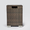 Rattan Propane Tank Cover Gas Bottle Cover Outdoor Wicker Gas Cylinder Cover Brown Rattan