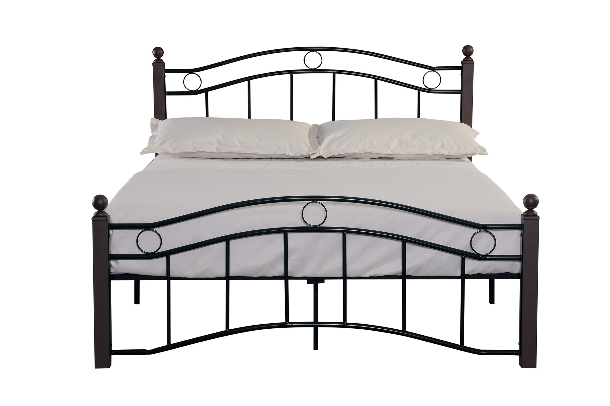 Full Size Metal Bed Frame With Headboard And Footboard Black Metal