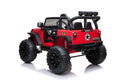 Jeep Double Drive Children Ride On Car With40W*2,12V7Ah*1 Battery,Parent Remote Control Foot Pedal Red Plastic