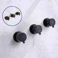 1.5 Gpm 10 In. Rain Shower System Wall Mounting Dual Bathroom Shower Set With Shower Heads In Matte Black Matte Black Brass