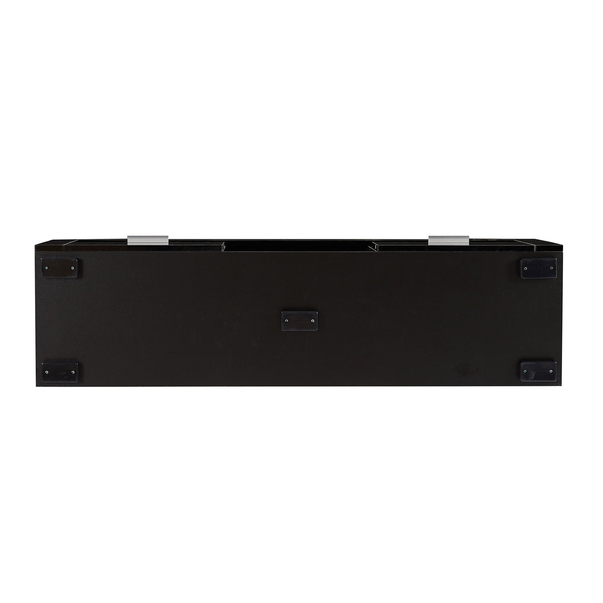 Black Morden Tv Stand With Led Lights,High Glossy Front Tv Cabinet,Can Be Assembled In Lounge Room, Living Room Or Bedroom,Color:Black Black 50 59 Inches Particle Board