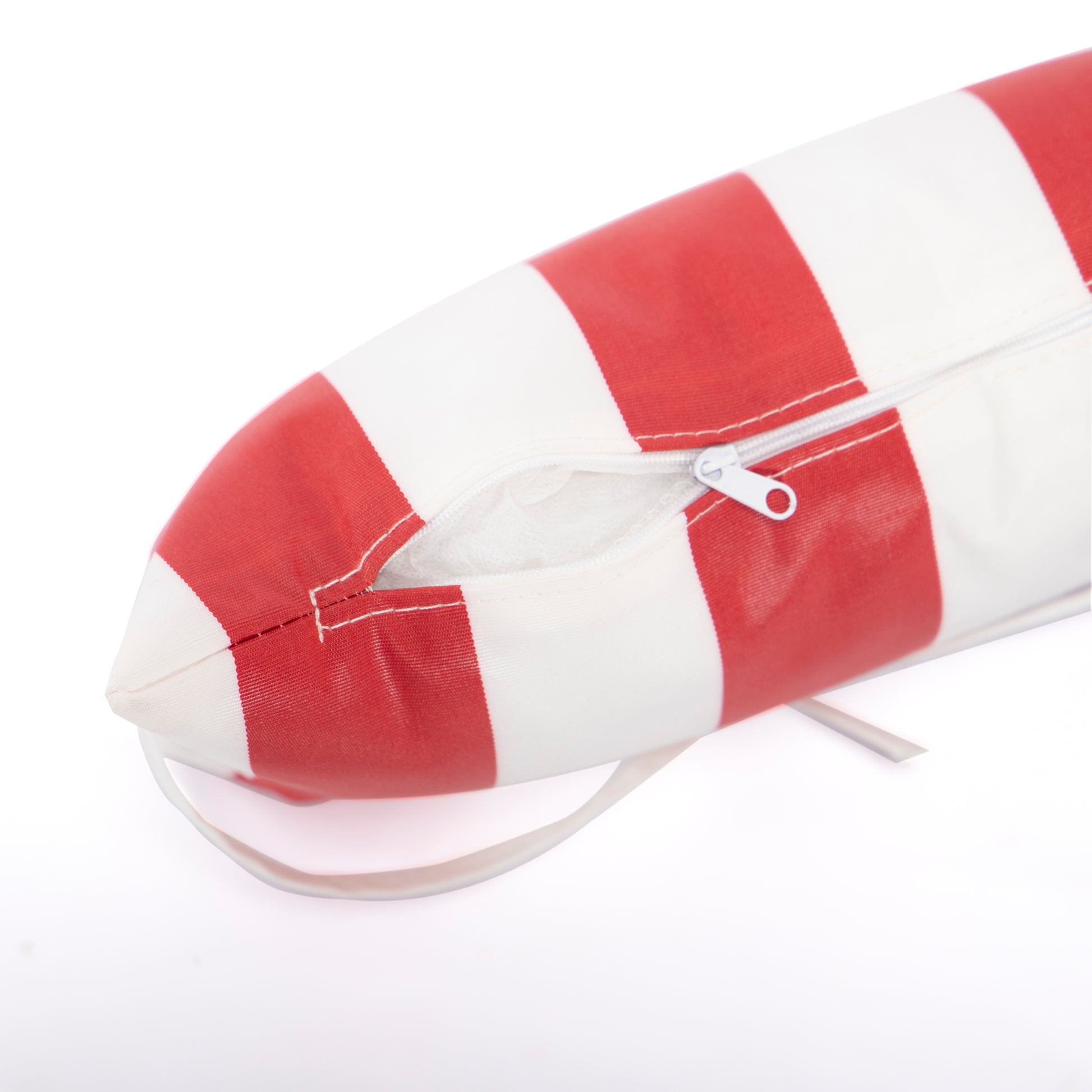 Tale Adirondack Chair Backyard Furniture Painted Seat Pillow Red Ban On Red Striped Polyester