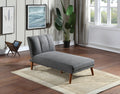 Blue Grey Polyfiber 2Pc Sectional Sofa Set Living Room Furniture Solid Wood Legs Plush Couch Adjustable Sofa Chaise Grey Mix Wood Primary Living Space Cushion Back Contemporary,Modern L Shaped Pillow Top Arms Foam Plywood 4 Seat