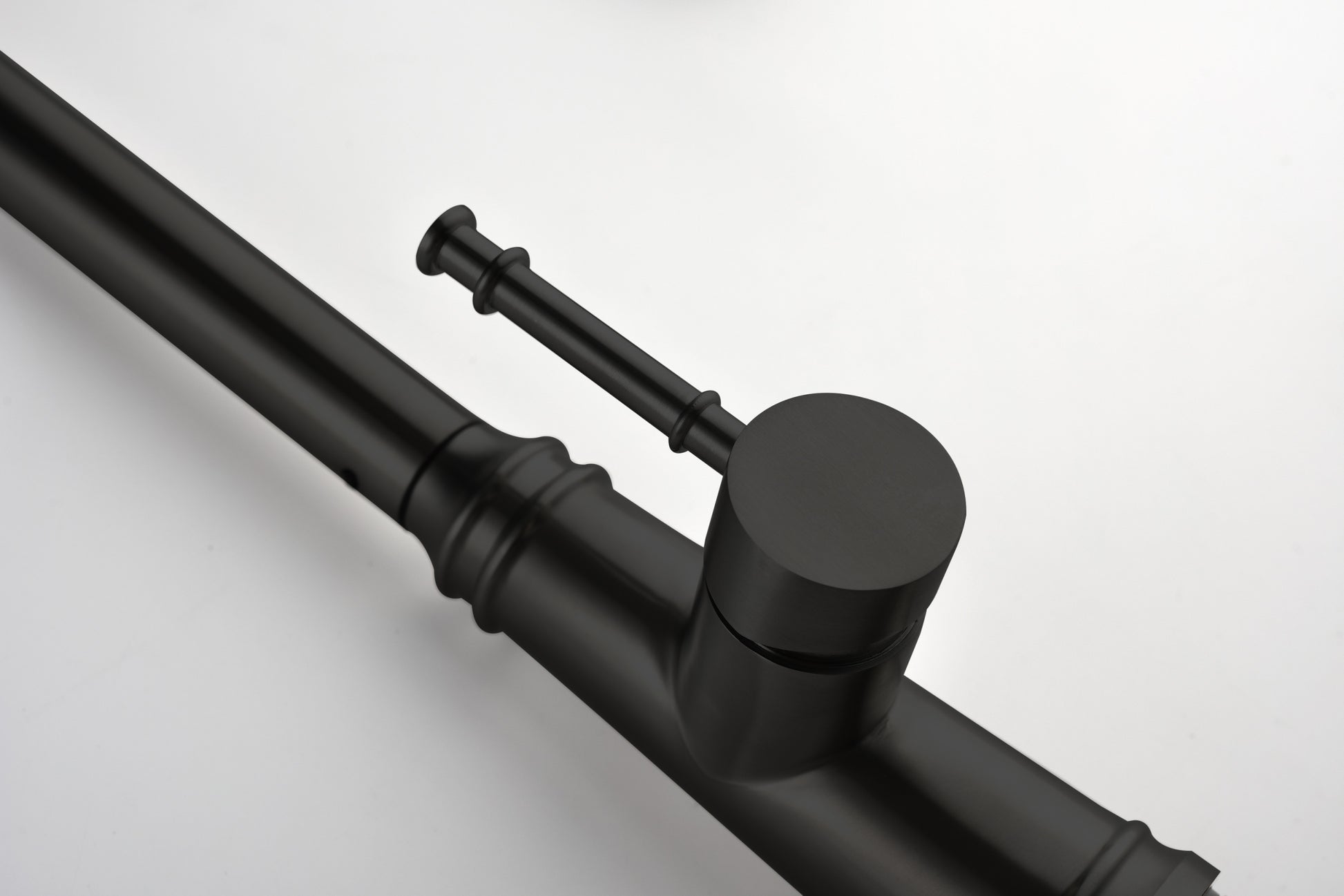 Touch Kitchen Faucet With Pull Down Sprayer Matte Black Stainless Steel