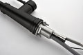 Touch Kitchen Faucet With Pull Down Sprayer Matte Black Stainless Steel
