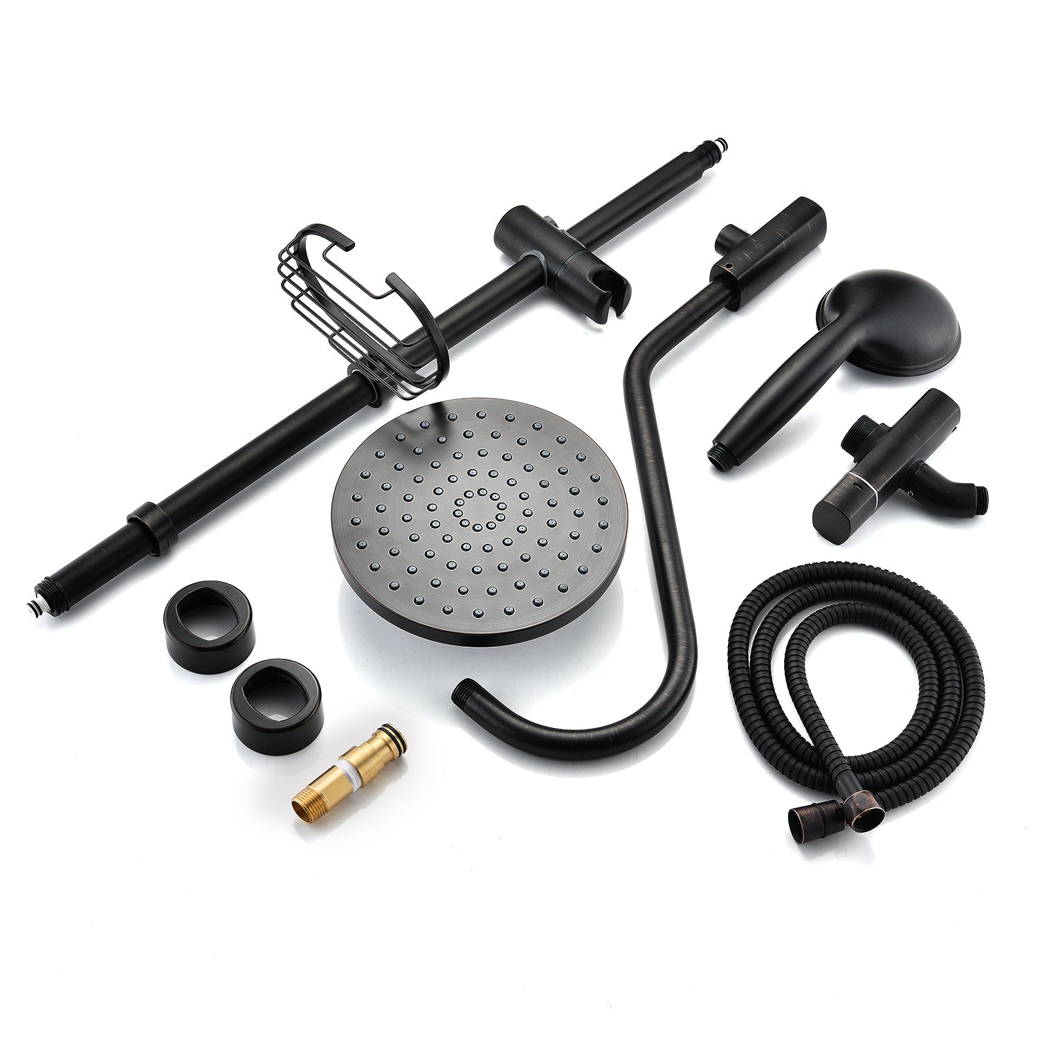 Shower Head With Handheld Shower System Oil Rubbed Bronze Stainless Steel