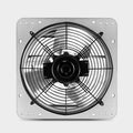 Ipower 14 Inch Shutter Exhaust Fan Aluminum,High Speed 1650Rpm, 1000 Cfm, 1 Pack, Silver Silver Aluminium