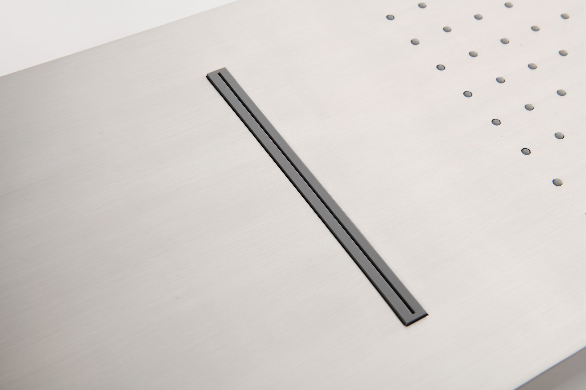 Shower System,Waterfall Rainfall Shower Head With Handheld, Shower Faucet Set For Bathroom Wall Mounted Brushed Nickel Brass