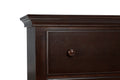 Universal 6 Drawer Dresser Espresso Espresso Solid Wood