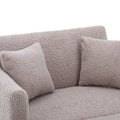 Coolmore Fashionable And Classic Style Chaise Lounge Chair Accent Chair For Living Room, Bedroom Grey Teddy Grey Teddy Foam Teddy