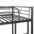 Twin Over Twin Metal Bunk Bed Black Old Sku: Mf189201Baa Black Metal Metal