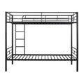 Twin Over Twin Metal Bunk Bed Black Old Sku: Mf189201Baa Black Metal Metal