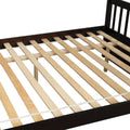 Full Over Full Bunk Bed With Trundle,Espresso Espresso Pine