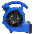 Simple Deluxe Air Mover, 305 Cfm Mini Floor Blower Fan For Water Damage, Blue, 12 Inch Blue Plastic