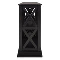Console Table With 3 Tier Open Storage Spaces And 