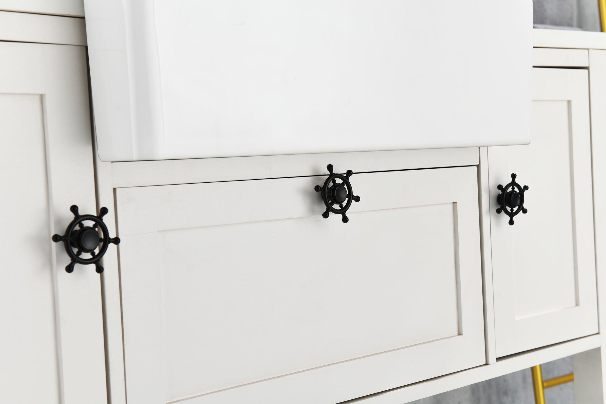 Solid Wood Bathroom Vanities Without Tops 48 In. W X 20 In. D X 33.60 In. Hbath Vanity In White With White Solid Wood