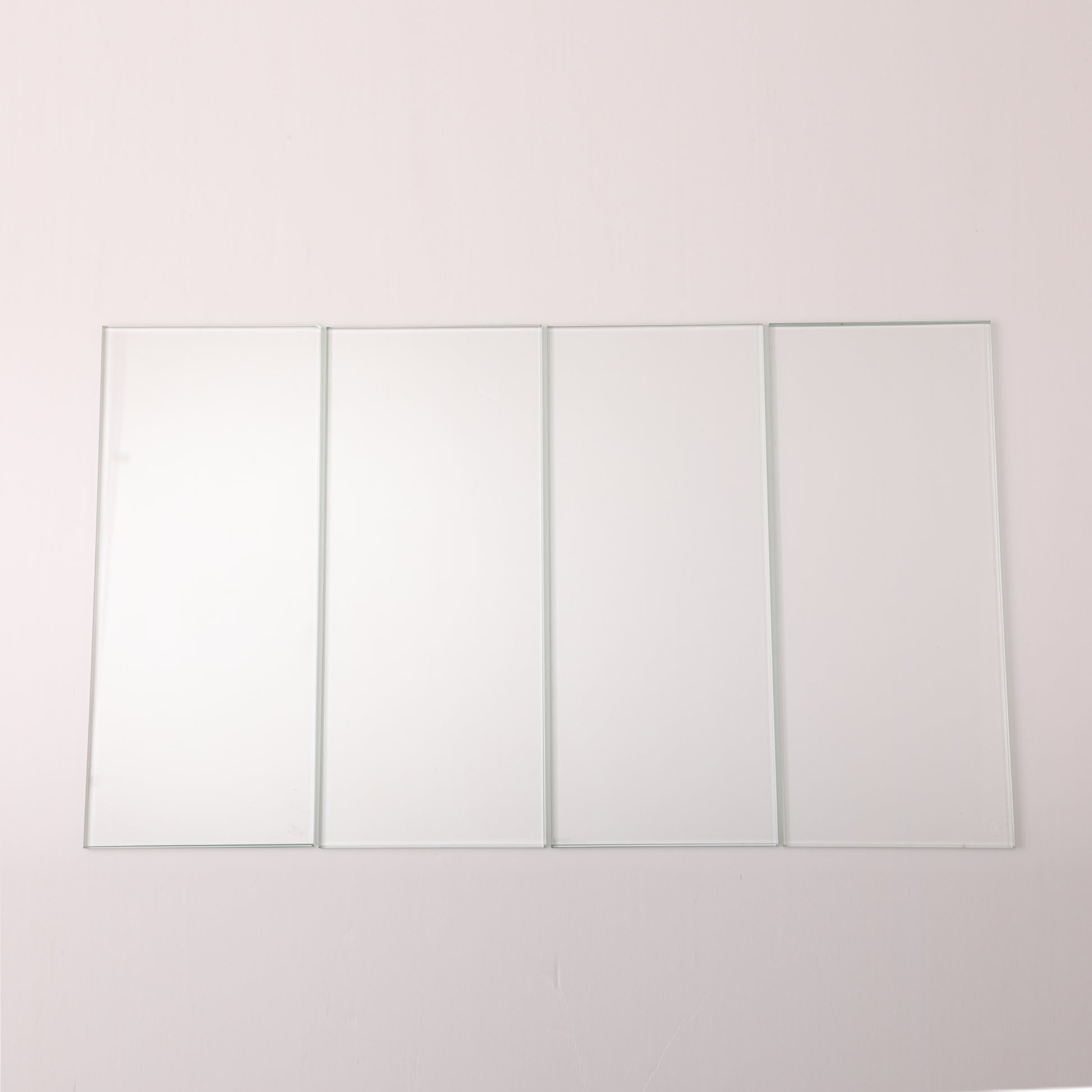 Glass Wind Gurad Square Glass Windshield For Square Fire Table Transparent Glass