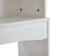 Home Bathroom Shelf Over The Toilet, Bathroom Spacesaver, Bathroom Storage Cabinet Organizer,White Matte White Mdf Mdf