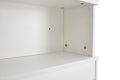 Home Bathroom Shelf Over The Toilet, Bathroom Spacesaver, Bathroom Storage Cabinet Organizer,White Matte White Mdf Mdf