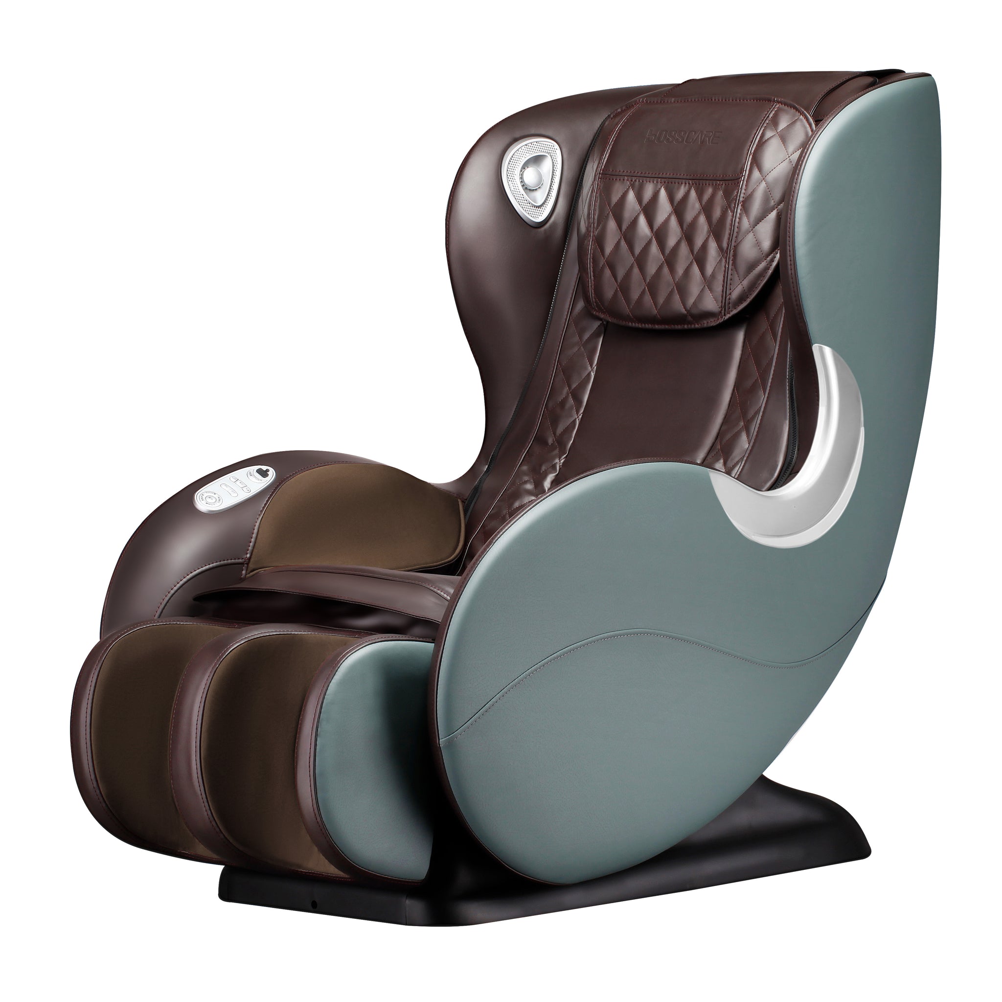 Massage Chairs Sl Track Full Body And Recliner, Shiatsu Recliner, Massage Chair With Bluetooth Speaker Green Green Pu